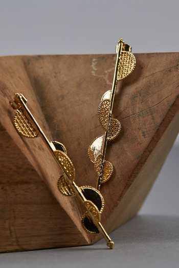 The Slow Studio Perspective Embellished Earrings 