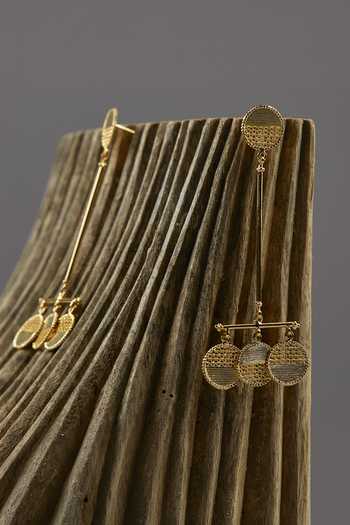 The Slow Studio Pendulum Shaped Earrings 