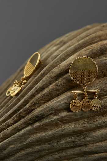 The Slow Studio Umbra Embellished Earrings 