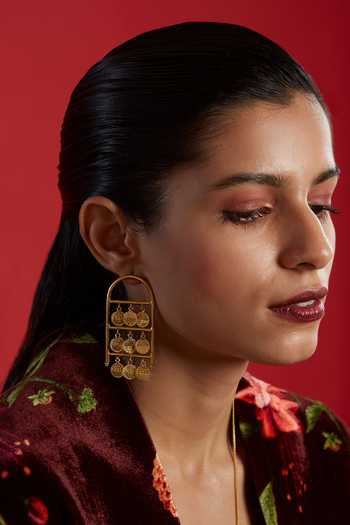 The Slow Studio Firefly Embellished Earrings 