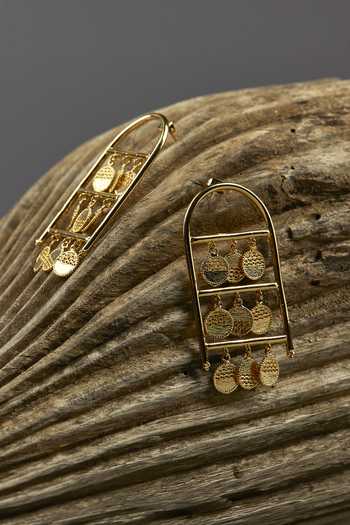 Buy The Slow Studio Gold Plated Firefly Embellished Earrings Buy_The Slow Studio_Gold Plated Firefly Embellished Earrings