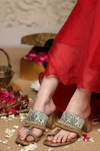 5elements Mehrasa Woven Heels 