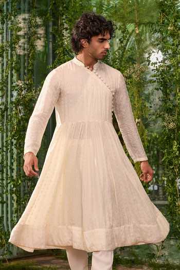 Jigar & Nikita Baadshah Deck Anarkali Kurta Set 