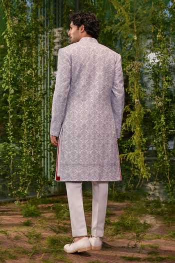 Jigar & Nikita Samrat The Contemporary Heir Sherwani Set 