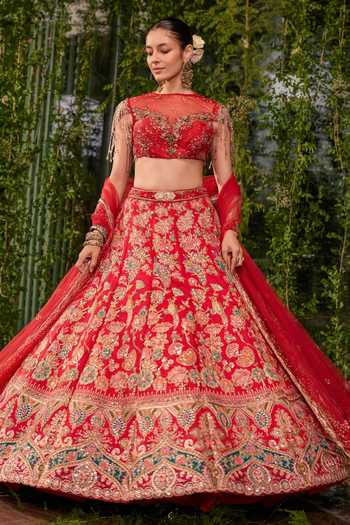 Jigar & Nikita Kanan The Royal Garden Bridal Lehenga Set 