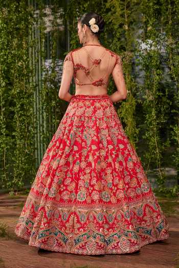 Jigar & Nikita Kanan The Royal Garden Bridal Lehenga Set 