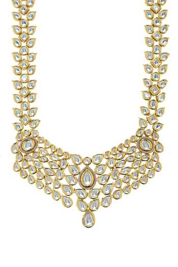 Minaki Kundan Embellished Necklace Set