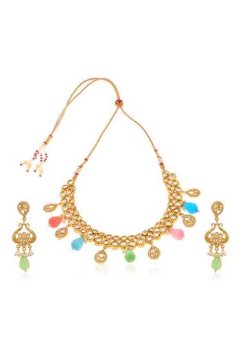 Minaki Beaded Necklace Set