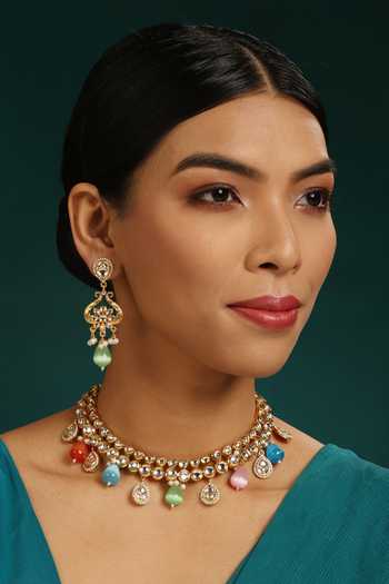 Minaki Beaded Necklace Set