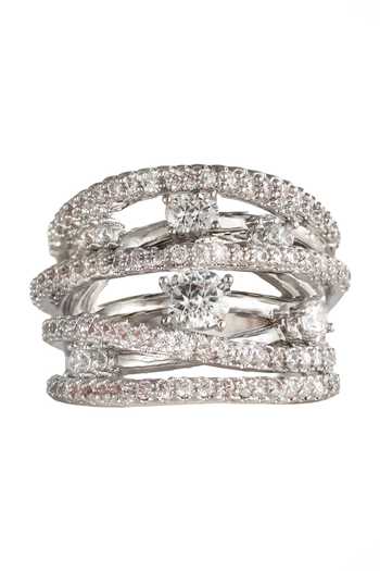 Prihan Luxury Jewelry Stone Embellished Ring 