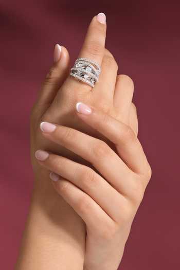 Prihan Luxury Jewelry Stone Embellished Ring 