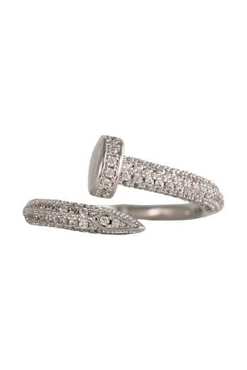 Prihan Luxury Jewelry Imitation Diamond Studded Ring 