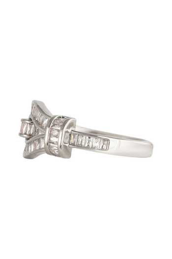 Prihan Luxury Jewelry Silver Plated Cutwork Embellished Ring Online at Aza Fashions Prihan Luxury Jewelry_Silver Plated Cutwork Embellished Ring _Online_at_Aza_Fashions