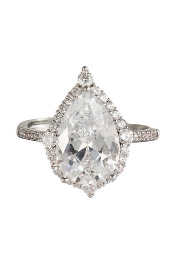 Prihan Luxury Jewelry Pear Shaped Ring 
