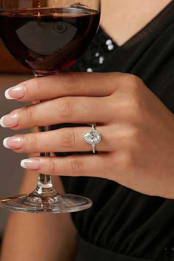 Prihan Luxury Jewelry Pear Shaped Ring 