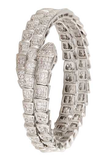 Prihan Luxury Jewelry Silver Plated Stone Embellished Bracelet Online at Aza Fashions Prihan Luxury Jewelry_Silver Plated Stone Embellished Bracelet _Online_at_Aza_Fashions