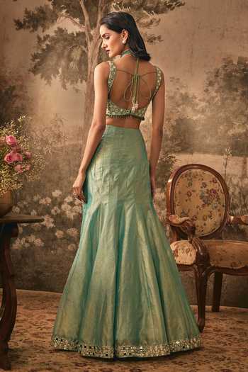 Vana Ethnics Jewel Embroidered Lehenga Set