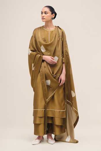 Ampm Khat Kurta Pant Set 