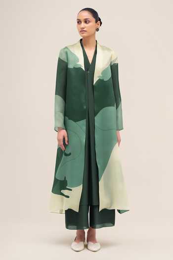 Ampm Rinat Jacket Palazzo Set 