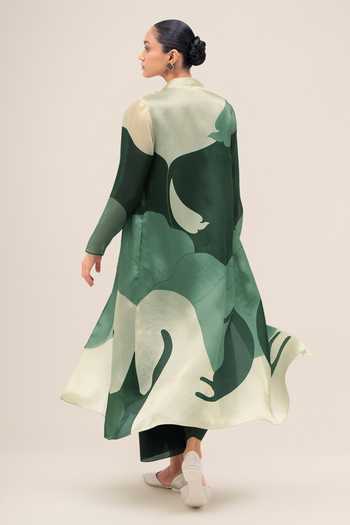 Ampm Rinat Jacket Palazzo Set 