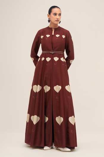 Ampm Inara Chanderi Abaya Set 