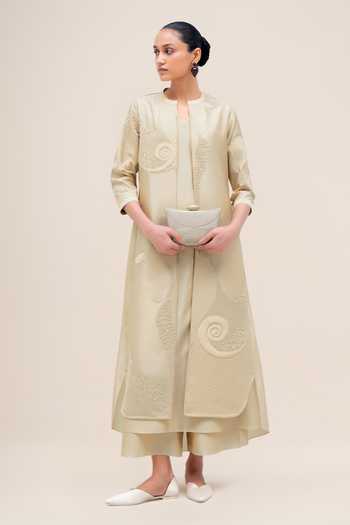 Ampm Rida Jacket Palazzo Set 