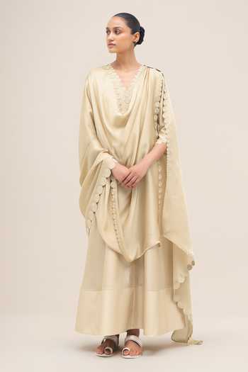 Ampm Naghma Kurta Palazzo Set 