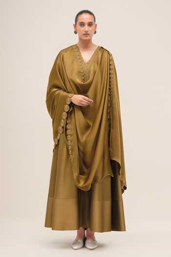 Ampm Naghma Kurta Palazzo Set 