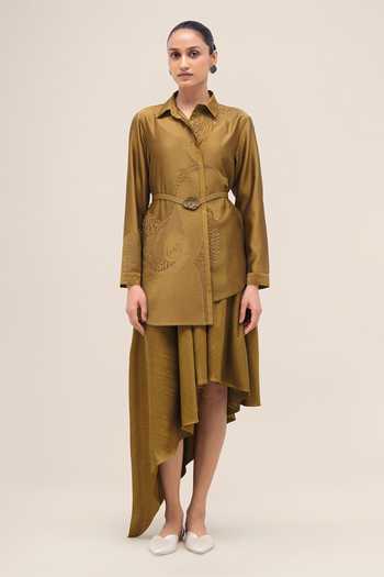 Ampm Akina Shirt & Skirt Set 