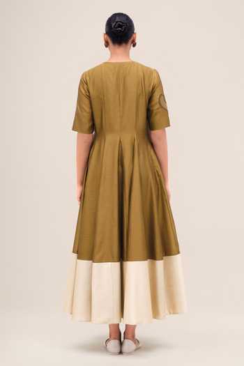 Ampm Alizeh Chanderi Dress 