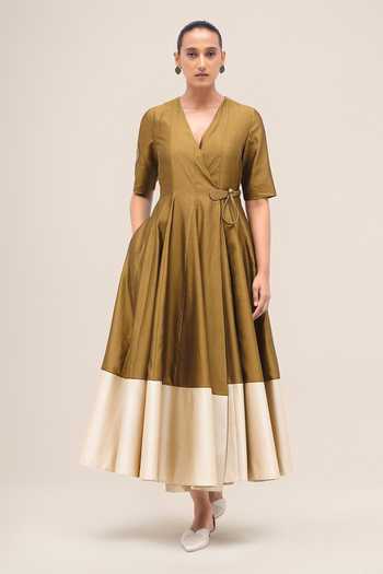 Ampm Alizeh Chanderi Dress 