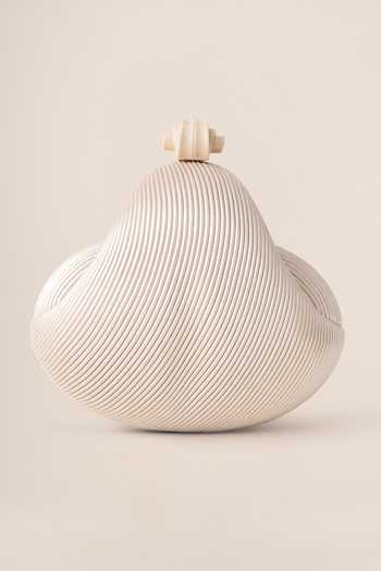 Buy_Ampm_Off White Saya Clutch _Online_at_Aza_Fashions