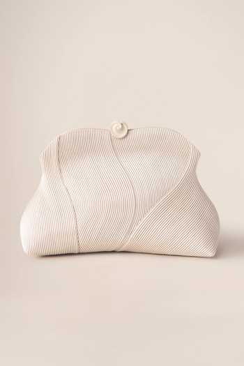 Shop_Ampm_Off White Zoya Clutch _Online_at_Aza_Fashions