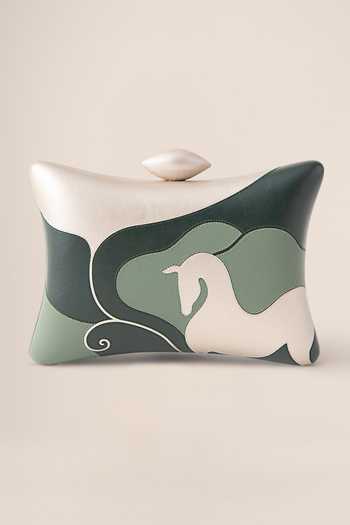 Buy_Ampm_Off White Aasma Clutch _Online_at_Aza_Fashions
