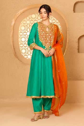 Saina Kapoor Sequin Work Anarkali Set 