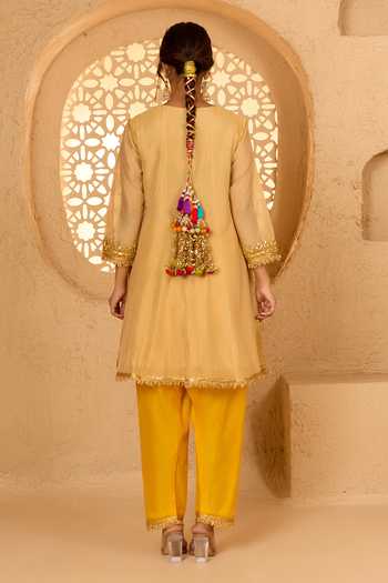 saina kapoor Embroidered Short Anarkali Salwar Set 