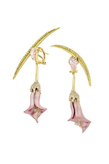Miss Jo Dream Of A Lily Dangler Earrings