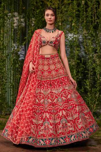 Jigar & Nikita Udaan The Bird Of Hope Bridal Lehenga Set 