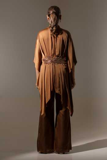 K-Anshika Ombre Draped Tunic Set 