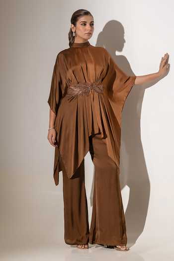 K-Anshika Ombre Draped Tunic Set 