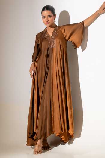 K-Anshika Embellished Ombre Gown 