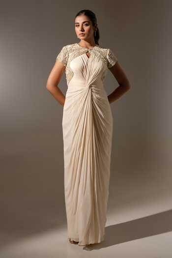 K-Anshika Embellished Draped Gown 