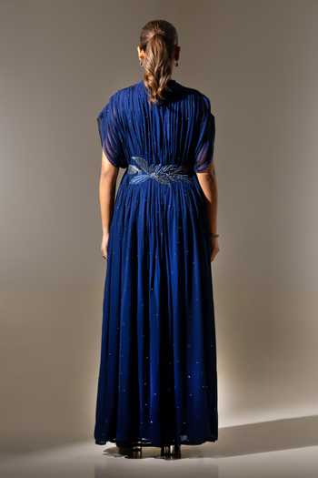 K-Anshika Pleated Georgette Gown 
