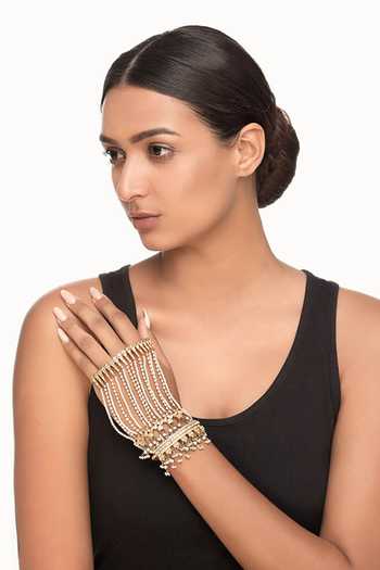 Raabta By Rahul Tabla Shehnai Palm Cuff 