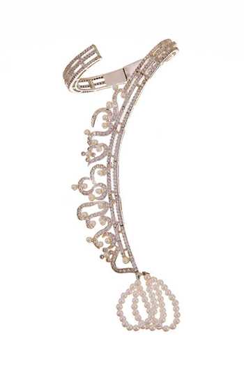 Raabta By Rahul Ziva Embellished Hand Cuff 