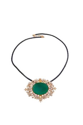 Raabta By Rahul Green Panna Mor Mukut Convertible Kalangi Online at Aza Fashions Raabta By Rahul_Green Panna Mor Mukut Convertible Kalangi _Online_at_Aza_Fashions