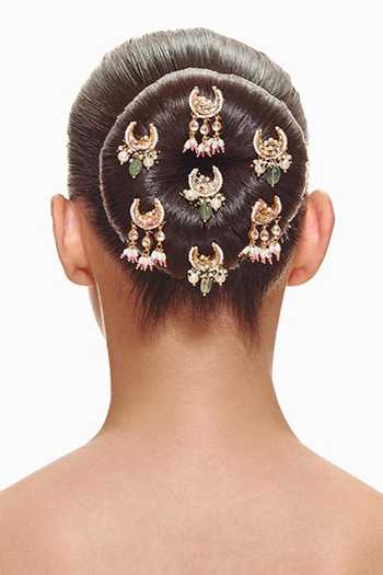 Raabta By Rahul Chaand Bun Pins - Set Of 7