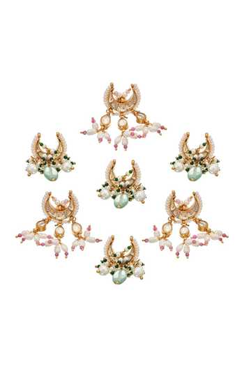 Raabta By Rahul Chaand Bun Pins - Set Of 7