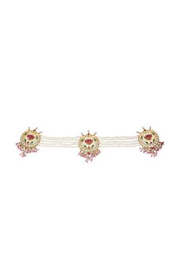 Raabta By Rahul Pink Lotus Chaand Bun Accessory