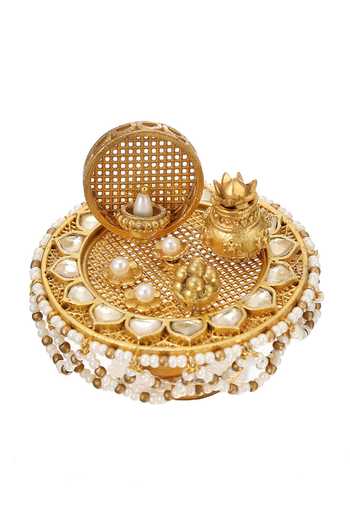 Raabta By Rahul Rotating Karwachauth Aarthi Thali Ring 